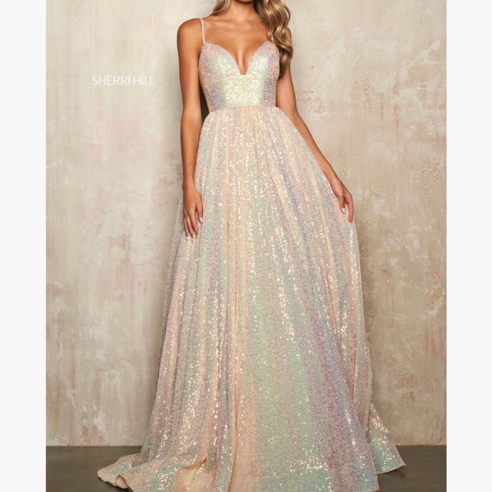 Beautiful Sherri Hill gown style# 54261. Size 2.